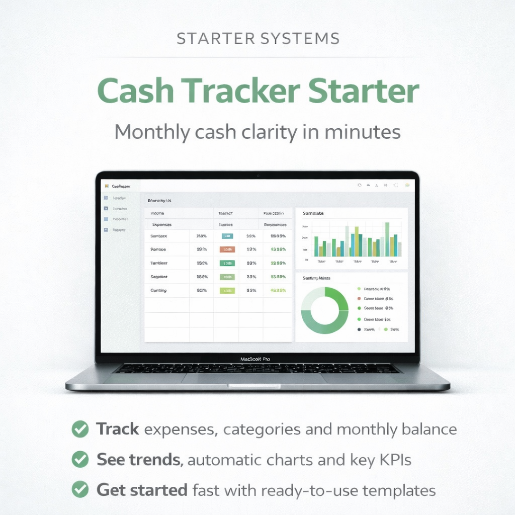 START01 — Cash Tracker Starter
