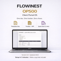 OPS00 - Flowinest Client Portal OS (Freelancer Edition) | Digital Template