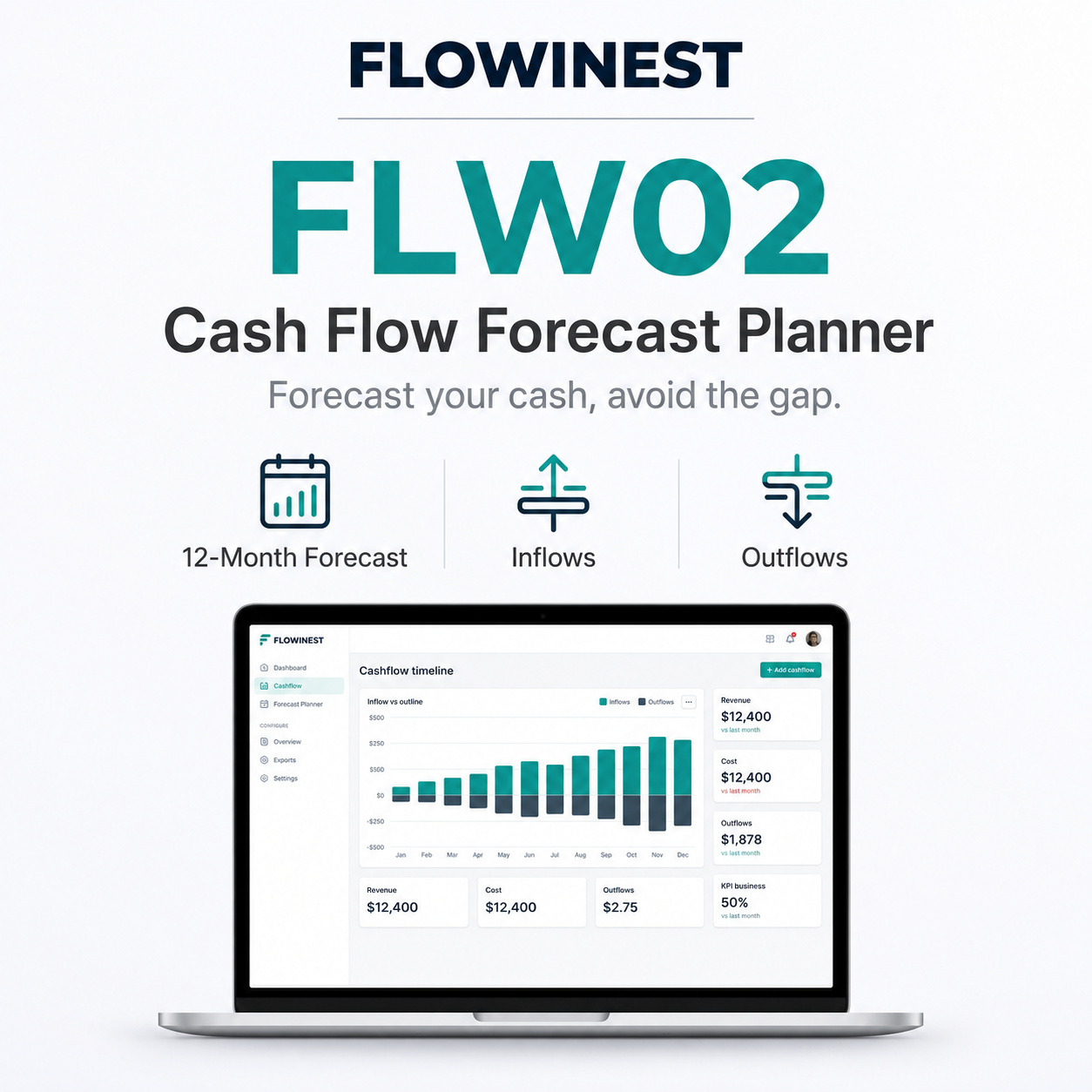 FLW02 — Cash Flow Forecast Planner