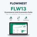FLW13 — Ecommerce Unit Economics Suite