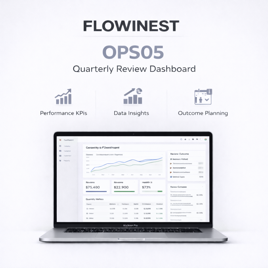 OPS05 — Quarterly Review Dashboard