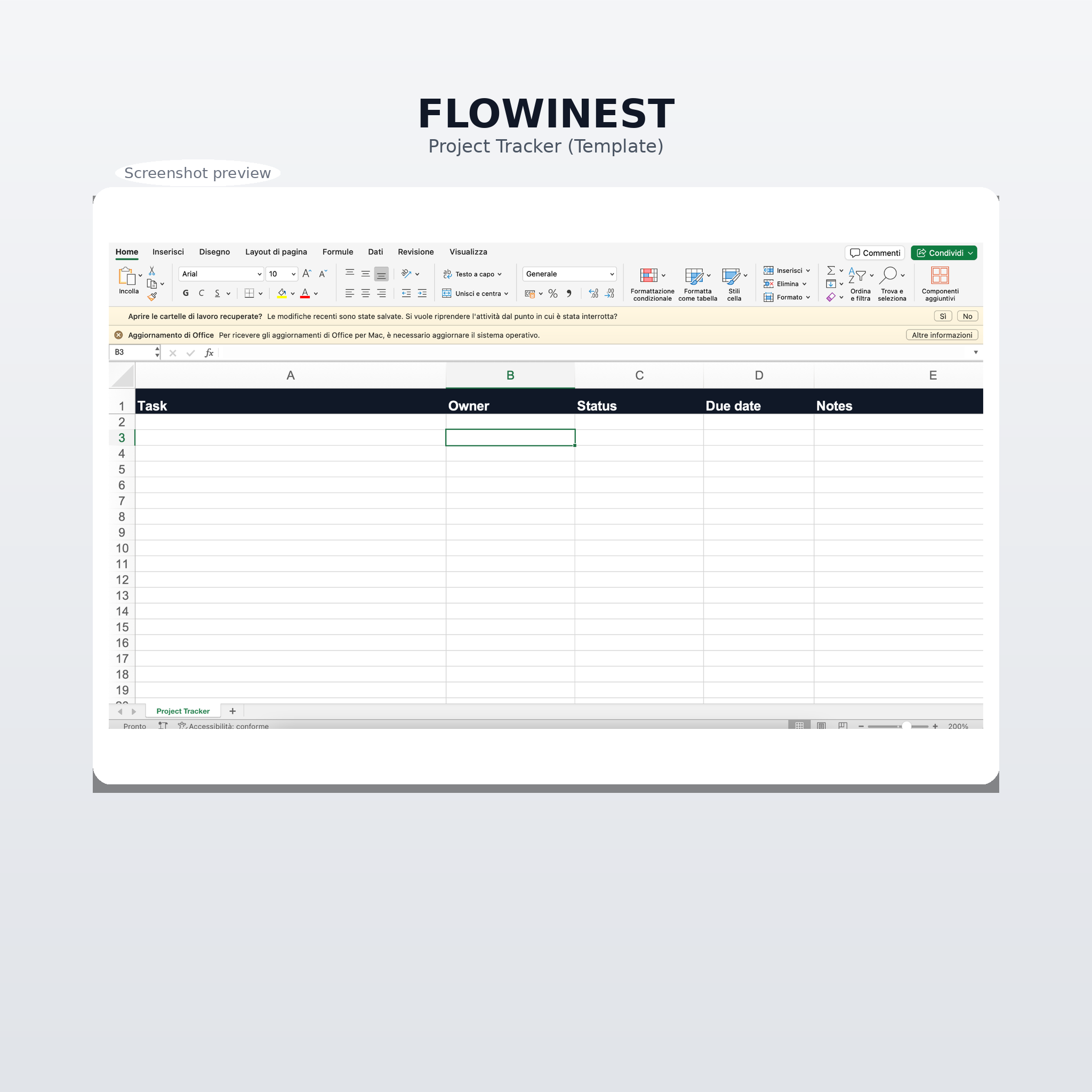 OPS00 - Flowinest Client Portal OS (Freelancer Edition) | Digital Template